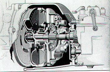 Mercedes Benz 220 S Hydrak clutch