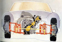 Mercedes Benz 300 SL engine configuration