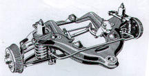 Mercedes Benz 220S Ponton subframe