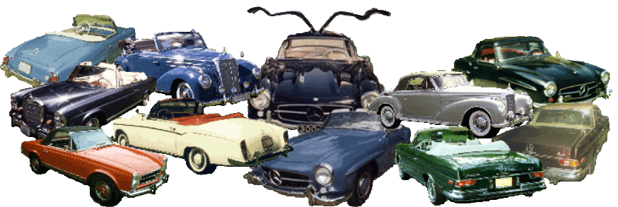 Classic, Collectible Mercedes Benz Cabriolets, Coupes and SL’s